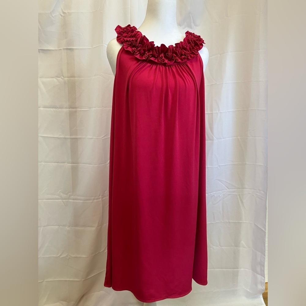 London Times Vibrant Pink Dress